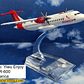 Avión Atr 600 ,avianca  Escala 1/400, 16cm Con Base. - Miniatura 1